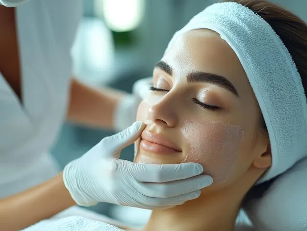 جلسة أفضل تقشير للوجه في العيادات مع د. نجلاء الزغبي في مركز لاروز