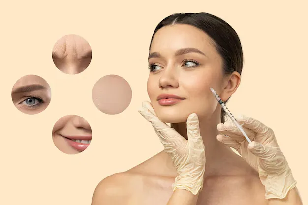 نتائج قبل وبعد الفيلر الهجين لتجميل الوجه