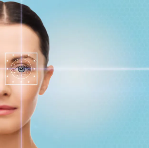 نتيجة علاج الهالات السوداء تحت العين بالليزر في مركز لاروز