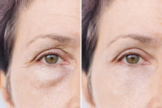 فيلر تحت العين قبل وبعد لإطلالة أكثر شباباً